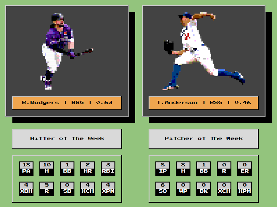 foxxWAR Update for Week 1